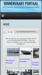 Mobile Screenshot of binnenvaartportaal.nl